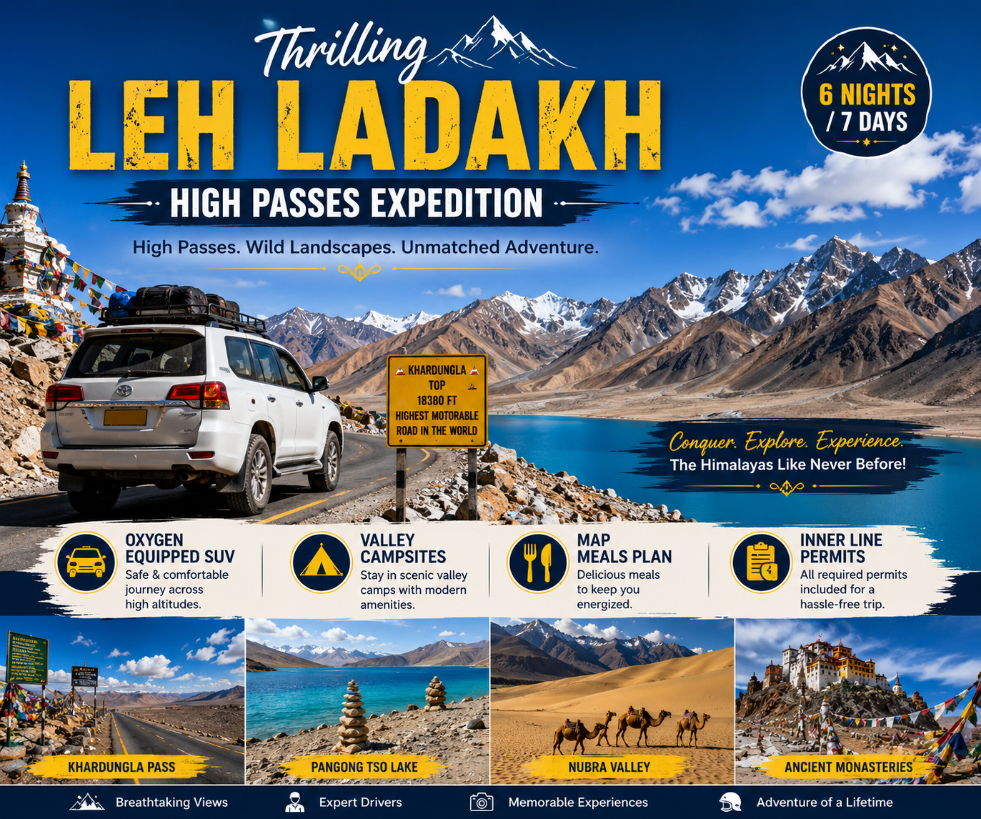 5f34176b-dd6c-4327-afbf-0548c9b65ddf Thrilling Leh Ladakh High Passes Expedition - Image 1